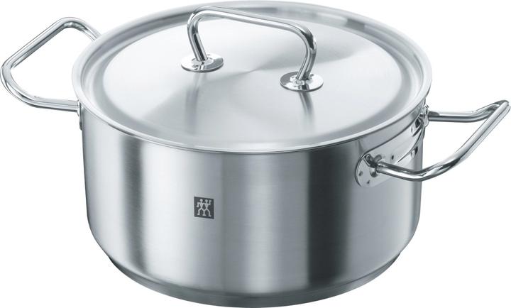 Zwilling TWIN Klassieke Braadpan (24 cm, Braadpan + kasserol, Aluminium, Roestvrij staal)