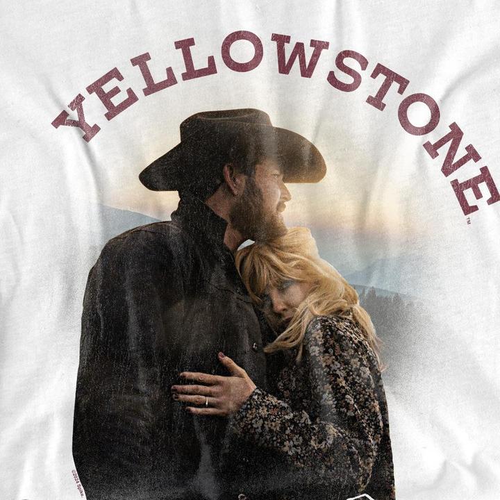 Actual product image Yellowstone Mens Tomorrows Rip & Beth T-Shirt (5XL)