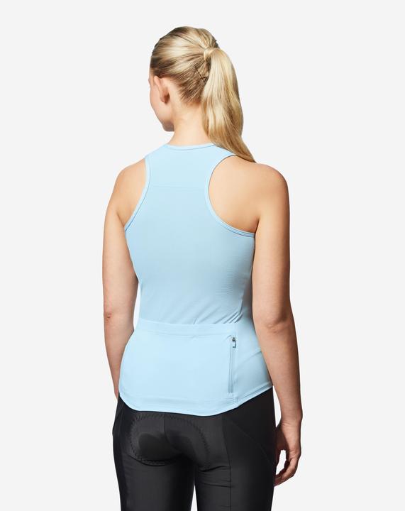 Actual product image Van rysel Radtrikot Rennrad ärmellos Sommer Discover Damen Weinrot (M)
