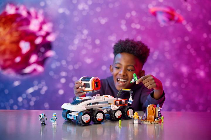 Image du produit LEGO Jouet City Command Rover et chargeur de grue 60432 (60432, LEGO City)