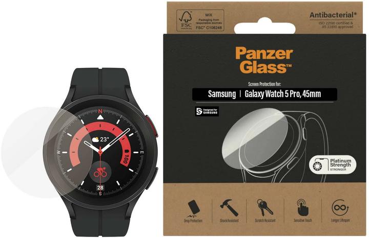 Produktbild PanzerGlass Displayschutz (Galaxy Watch 5 Pro)