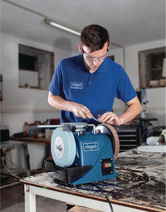 Immagine prodotto Scheppach TIGER 2000S Sistema di macinazione a umido 230V 50Hz 120W (Levigatrice, 120 W)