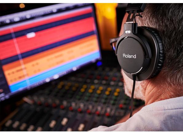 Actual product image Roland RH-300 studio headphones with cable (ANC, Cable)