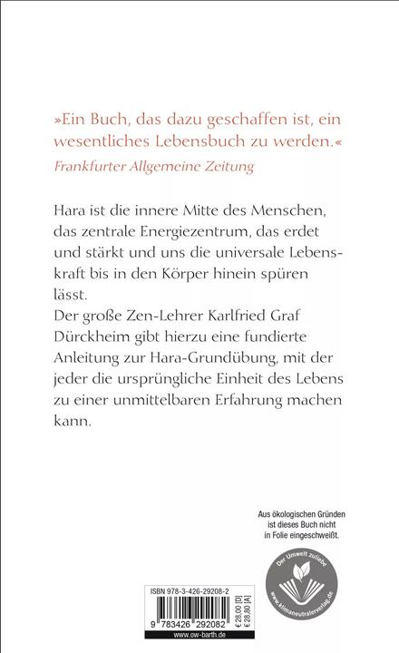 Produktbild Hara (Deutsch, Karlfried Graf Dürckheim, 2012)