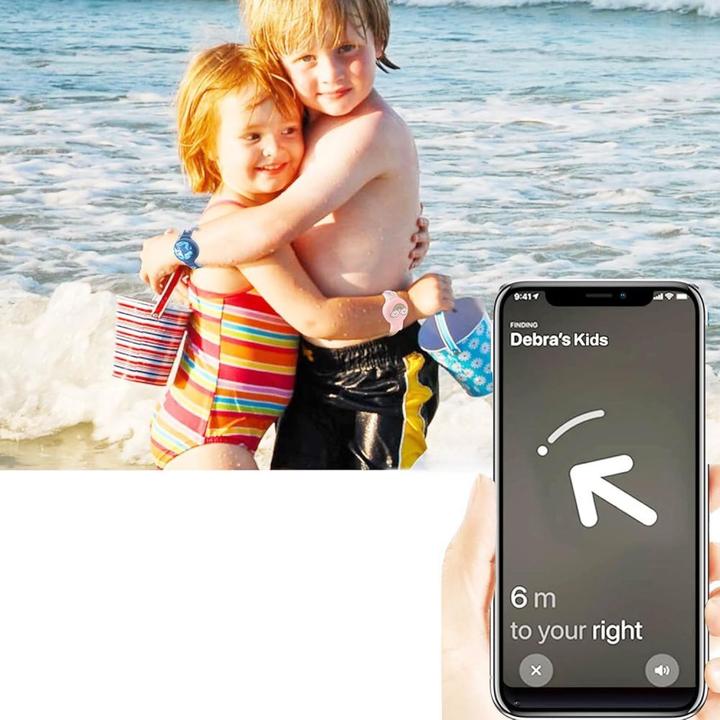Produktbild Tech-Protect Smooth 2er-Pack Hüllen für Apple AirTag 1/2 für Kinder - Mehrfarbig