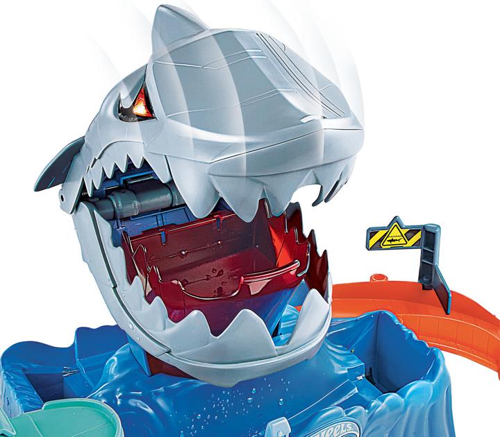 Actual product image Hot Wheels Robo Shark Frenzy Play Set