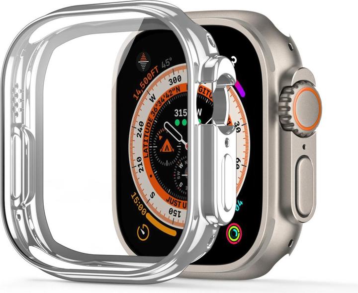 Image du produit Dux Ducis Apple Watch Ultra case alone 49 mm flexible smartwatch case silver