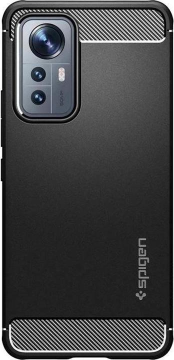 Produktbild Spigen RUGGED ARMOR XIAOMI 12 LITE MATTE Juodas (Xiaomi 12 Lite)