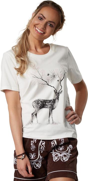 Immagine prodotto Dressforfun Maglietta Fiore di cervo (L)