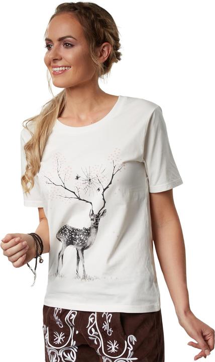 Immagine prodotto Dressforfun Maglietta Fiore di cervo (L)