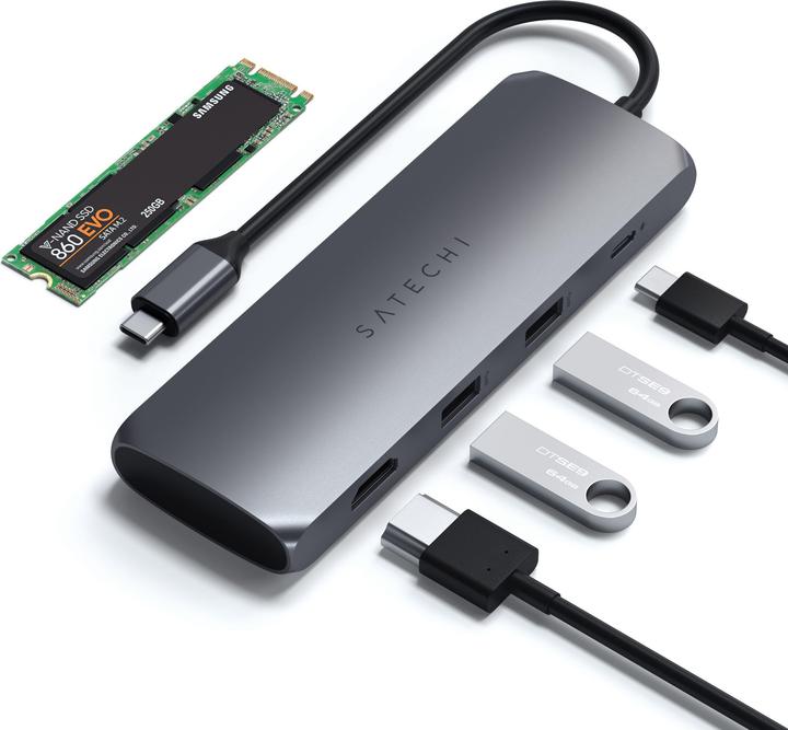Produktbild Satechi Hybrid Multiport (USB-C, 7 Ports)