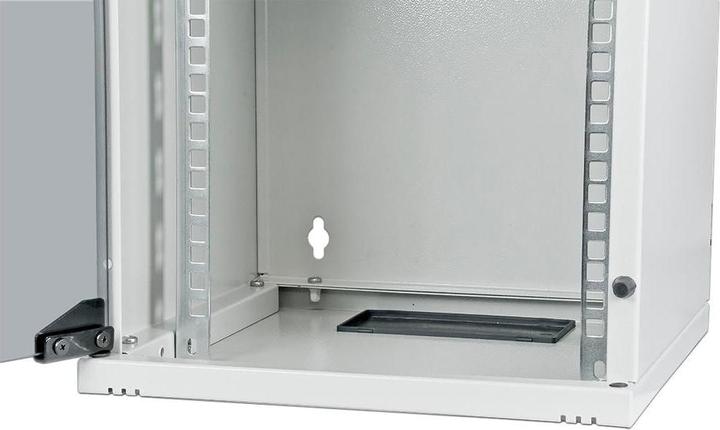 Actual product image Wirewin Wall cabinet WCAB 10 312X300X6U 10 / 6U / Black (5.71 RU, 10 inch rack)
