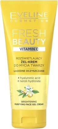 Eveline Fresh Beauty Illuminating Face Wash Gel-Cream With Vitamin C 150Ml (Gel, 150 ml)