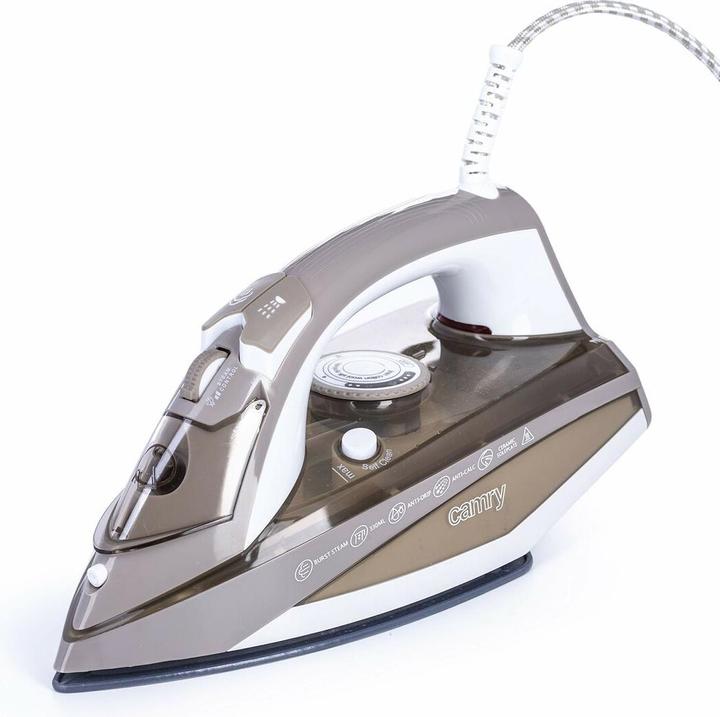 Actual product image Camry CR 5018 Steam Iron Ceramic Ultra Glide Sole Plate (3000 W)