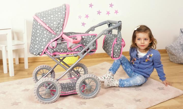 Produktbild Knorrtoys Puppenwagen Ruby - Star grey