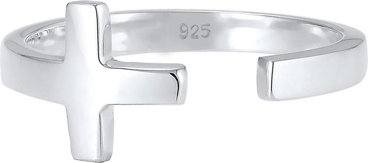 Immagine prodotto Elli Anello Croce Geo Misura Regolabile Argento 925 (54, 925 Argento)
