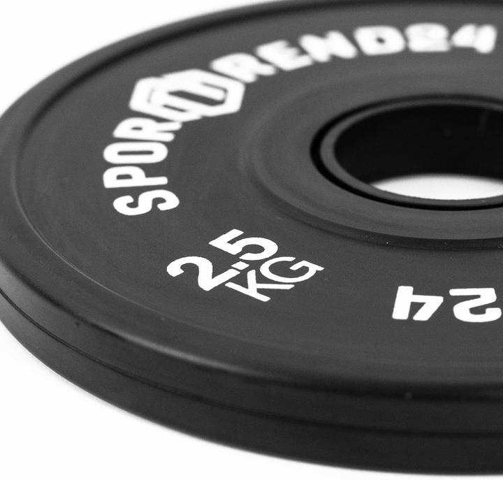 Actual product image Sporttrend 24 Bumper Plate Gewichtsscheibe 2,5 kg (1 x 2.5 kg)