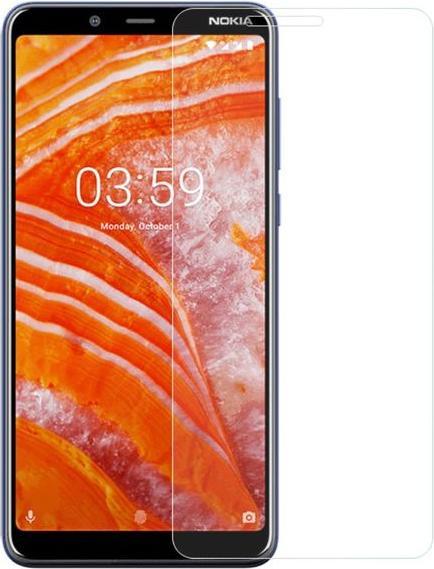 Actual product image MU Budget Protective glass screen protector (1 Piece, Nokia 3.1 Plus)