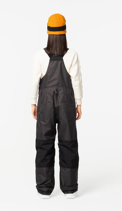 Actual product image Dreamscape Snowboard trousers dungarees adults waterproof - 500 black (L)