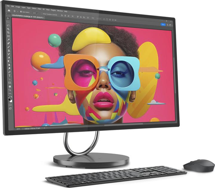 Produktbild Lenovo Yoga AIO 32ILL10 (Intel Core Ultra 7 258V, 32 GB, 125 GB, GeForce RTX 4050)