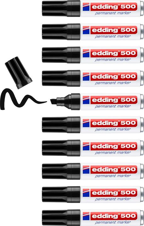 Image du produit Edding 500 (Noir, 7 mm, 1 x)