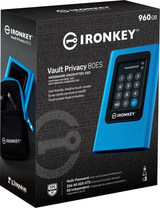 Produktbild Kingston IronKey Vault Privacy 80 (960 GB)