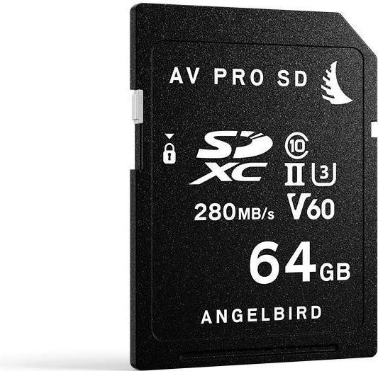 Immagine prodotto Angelbird AV PRO V60 (64 GB, SDXC, U3, UHS-II)