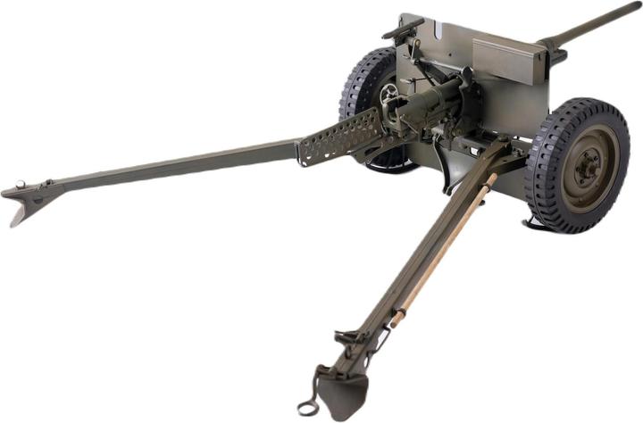 Produktbild RocHobby Anhänger Panzerabwehrgeschütz M3 1:6 (RTR Ready-to-Run)