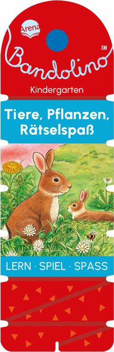 Produktbild Bandolino. Tiere, Pflanzen, Rätselspass (Deutsch, Bianca Johannsen, Friederike Barnhusen, 2023)
