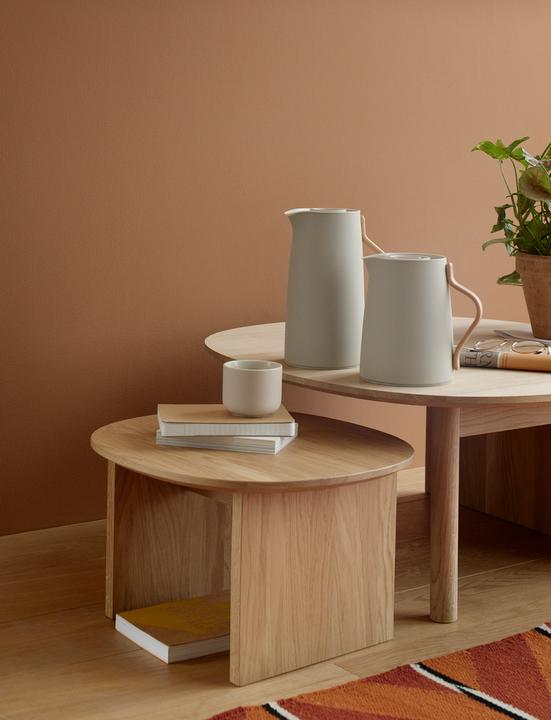 Image du produit Stelton Theo cup with coaster 0.2 l. sable (200 ml, 1 x)