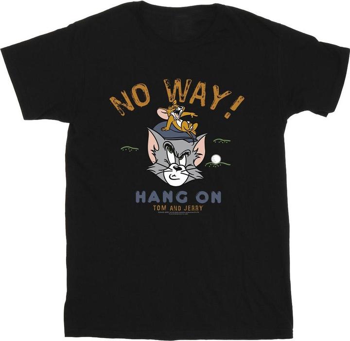 Tom & Jerry Hang On Golf TShirt (4XL)