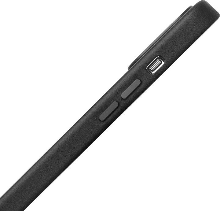 Actual product image QiAlino Coque cuir véritable (compatible MagSafe) (Apple iPhone 13 Pro Max)