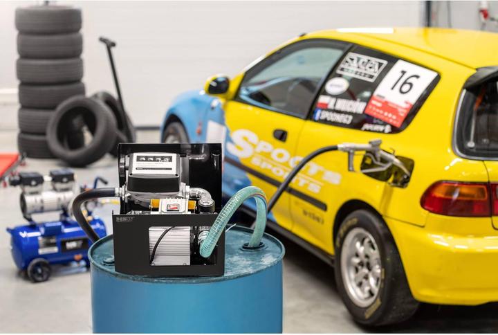 Actual product image MSW Dieselpumpe Selbstsaugend Heizölpumpe Ölpumpe Ölabsaugpumpe Zählwerk 3.600 L/H