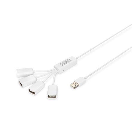 Produktbild Digitus Slim Spider (USB-A, 4 Ports)