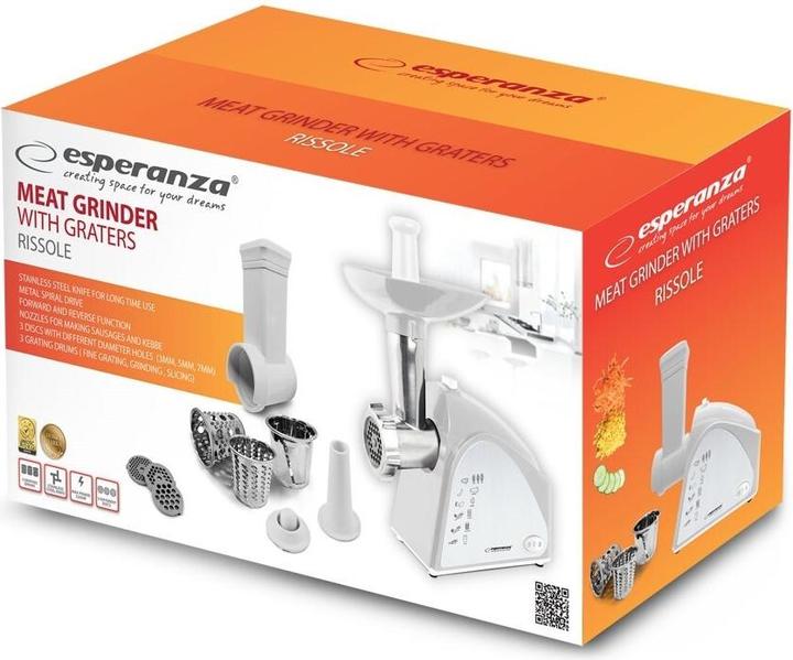 Immagine prodotto Esperanza EKM034 Tritacarne. grigio 2200W