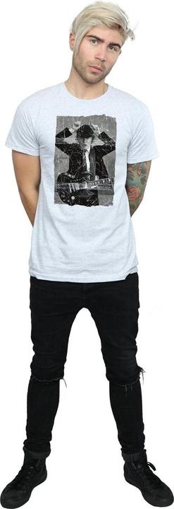 Produktbild AC/DC Angus Young Distressed Photo TShirt (S)