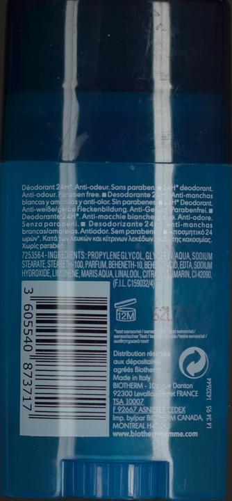 Produktbild Biotherm Aquafitness (Stick, 50 ml)