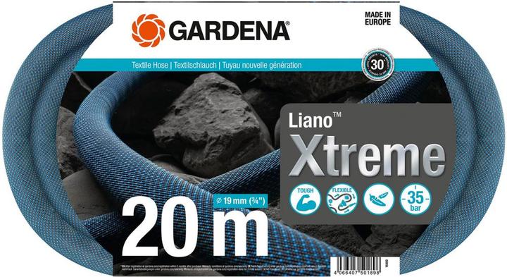 Actual product image Gardena Textile hose Liano Xtreme 3/4, 20 m set (20 m, 19 mm)