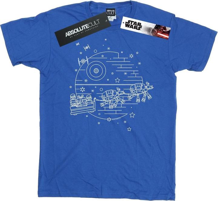 Star Wars Death Star Sleigh TShirt (M)