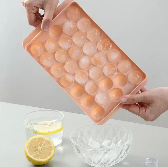 Produktbild PhoneLook Eisformer Grid 33 Eiskugeln Macher für Cocktails