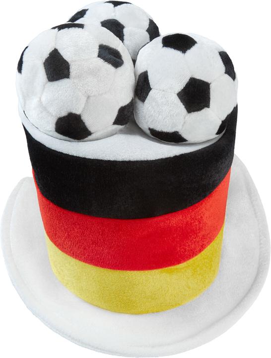Actual product image tectake Germany Football Fan Top Hat with Footballs
