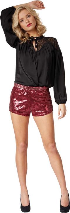 Produktbild tectake Pailletten-Shorts (M)