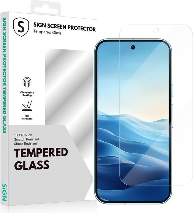 Actual product image SIGN Tempered Glass Screen Protector for Google Pixel 9 (Google Pixel 9)