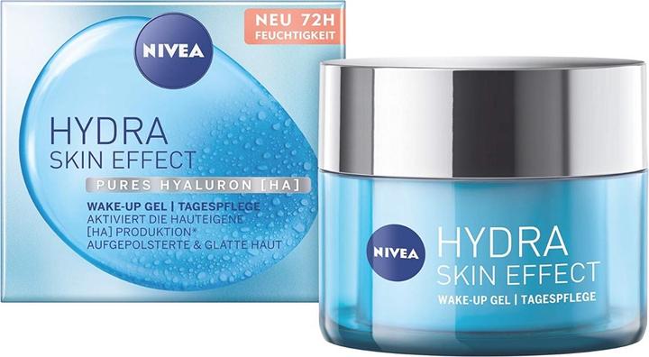 NIVEA Hydra Skin Effect Wake Up Gel Trattamento Giorno (50 ml, Gel viso)