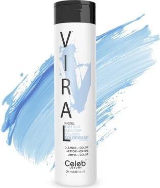 Produktbild Celeb Luxury Viral Colorwash Pastel Baby Blue 244ml (240 ml, Flüssiges Shampoo)