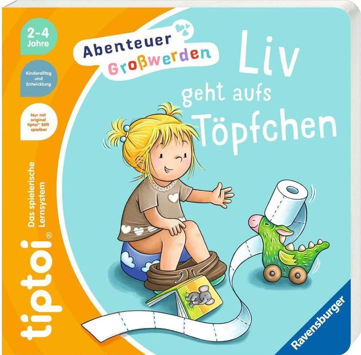 Immagine prodotto tiptoi Abenteuer Grosswerden: Liv geht aufs Töpfchen (Tedesco, Becker souffie, Sandra Grimm, 2025)