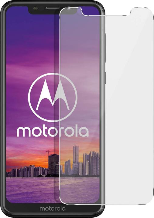 Actual product image Avizar Crystal clear film, glass screen protector (2 Piece, Motorola One)