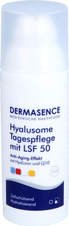 Dermasence Hyalusome Tagespflege LSF50 (50 ml, 24h Creme, SPF 50)