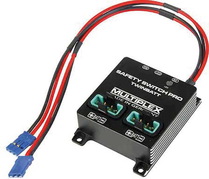 Produktbild Multiplex Safety Switch Pro Twinbatt (UNI)