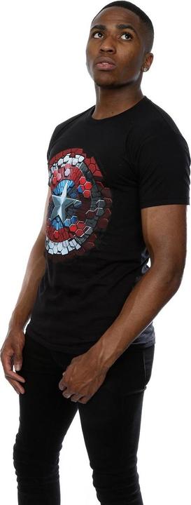Immagine prodotto Captain America Civil War Hex Shield Maglietta Uomo (L)